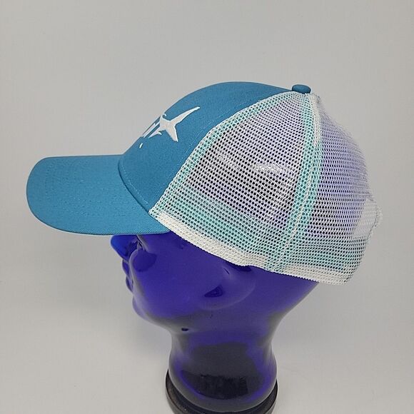 Yeti Coolers Turquoise Tarpon Shark Fish Snapback Trucker Mesh Hat Ball Cap 2016 - Picture 7 of 10